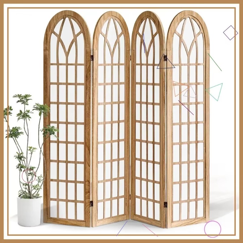 Shoji Screen Divider - 【Trendprodukt】Japanischer Shoji-Raumteiler, Faltbare Trennwand für Zuhause,