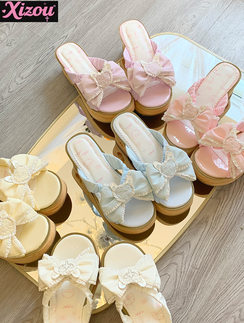 Geta Wooden Sandal - Sommer Japanische Mädchen Wind und Wind