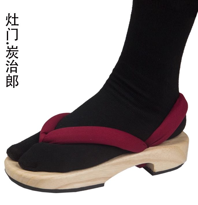 Geta Wooden Sandal - Japanische Holzclogs Geta Sandale Cosplay
