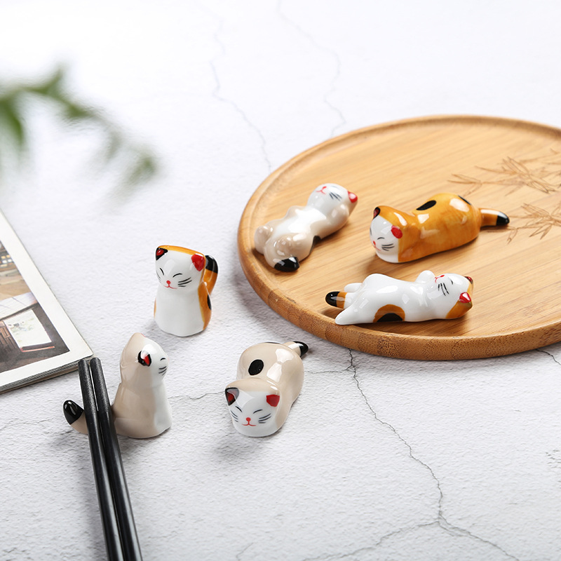 5 teile/satz Essstäbchen Rest  – Chopstick Rest Ceramic Bewertung und Preis