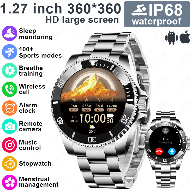 LIGE Smartwatch im neuen Luxus – Japanese Lifestyle Called Bewertung und Preis