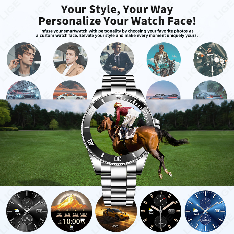 LIGE Smartwatch im neuen Luxus – Japanese Lifestyle Called Bewertung und Preis