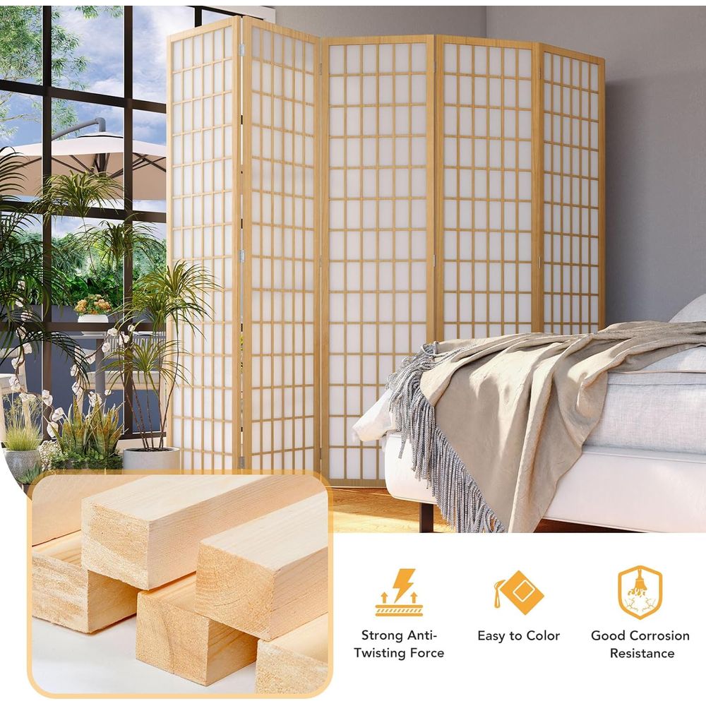 Raumteiler mit 4 Paneelen, 1,8 – Shoji Screen Divider Bewertung und Preis