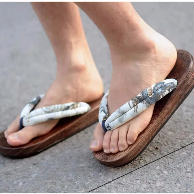 Herren Sommer Geta Flip-Flops  – Geta Wooden Sandal Bewertung und Preis