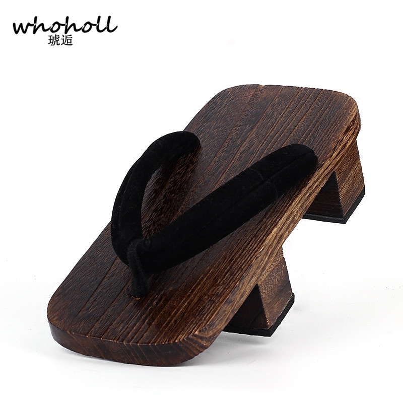 WHOHOLL Geta Zweizahnsandalen  – Geta Wooden Sandal Bewertung und Preis