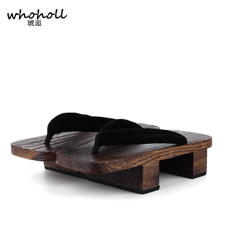 WHOHOLL Geta Zweizahnsandalen  – Geta Wooden Sandal Bewertung und Preis