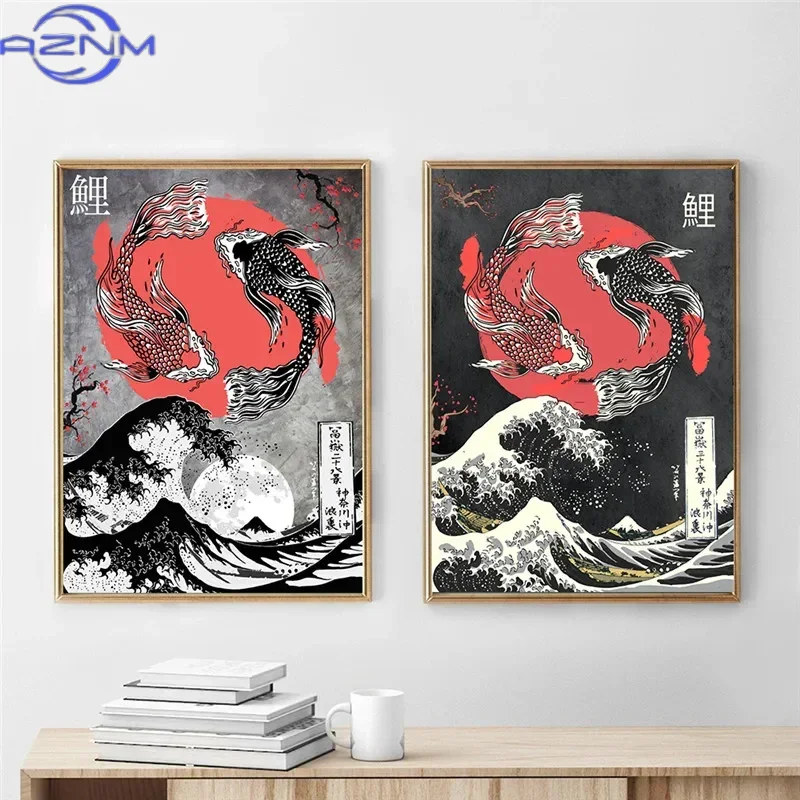 AZNM Leinwandgemälde, großes w – Japanese Traditional Lifestyle Bewertung und Preis