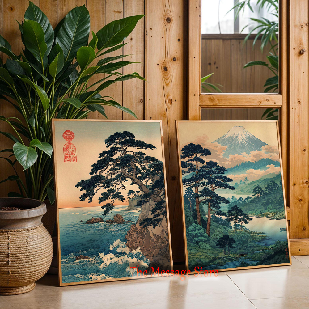 Vintage Japanische Waldkiefern – Japanese Traditional Lifestyle Bewertung und Preis