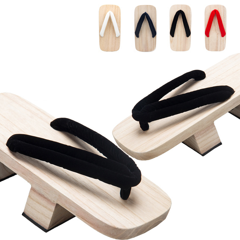 Holzclogs im japanischen Stil, – Geta Wooden Sandal Bewertung und Preis