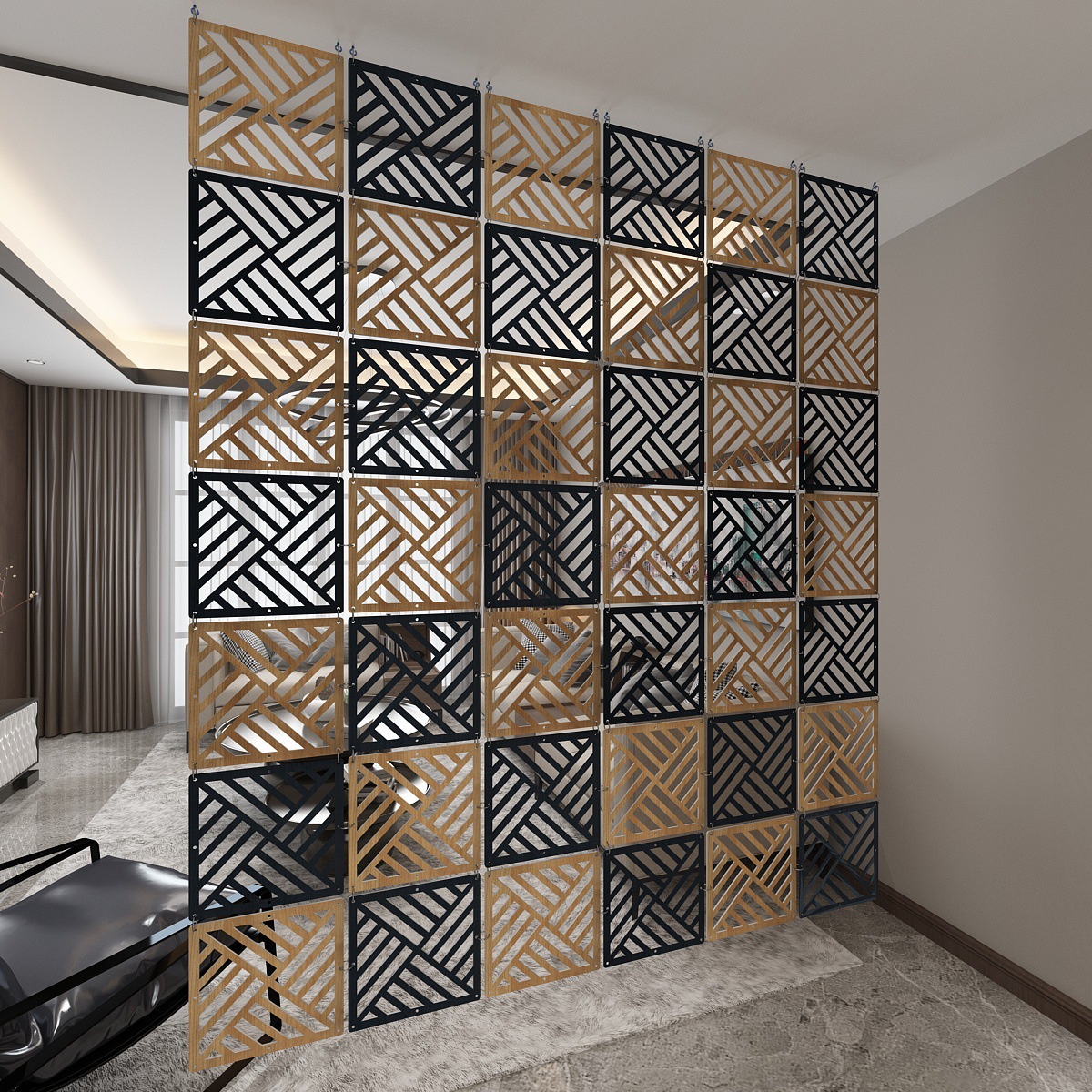 29 x 29 cm, 5 Stück, MDF-Hänge – Shoji Screen Divider Bewertung und Preis
