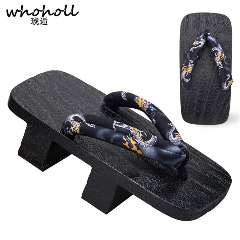 Whoholl Jiraiya Cosplay Japani – Geta Wooden Sandal Bewertung und Preis