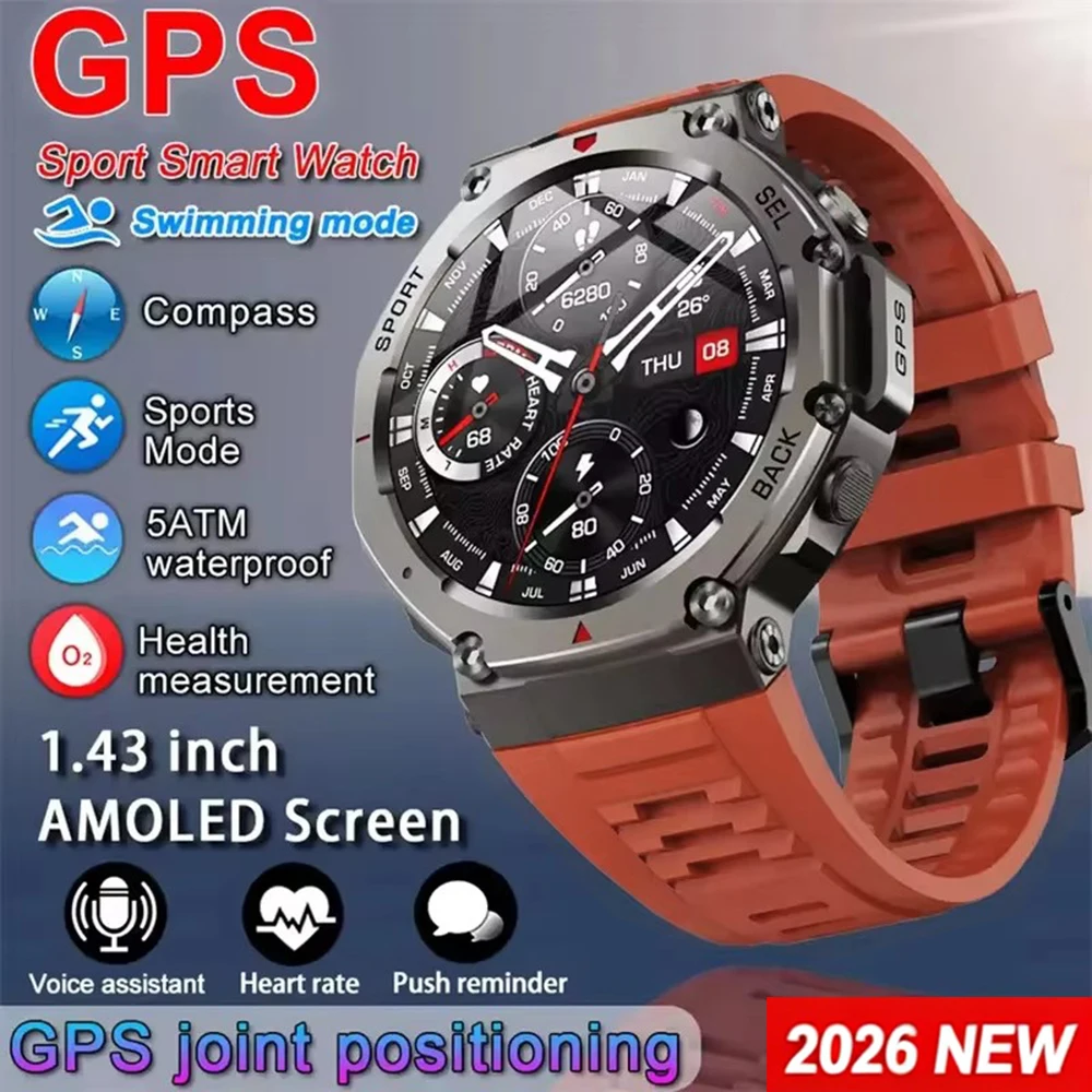 Herren Smartwatch GPS AMOLED T – Japanese Lifestyle Called Bewertung und Preis