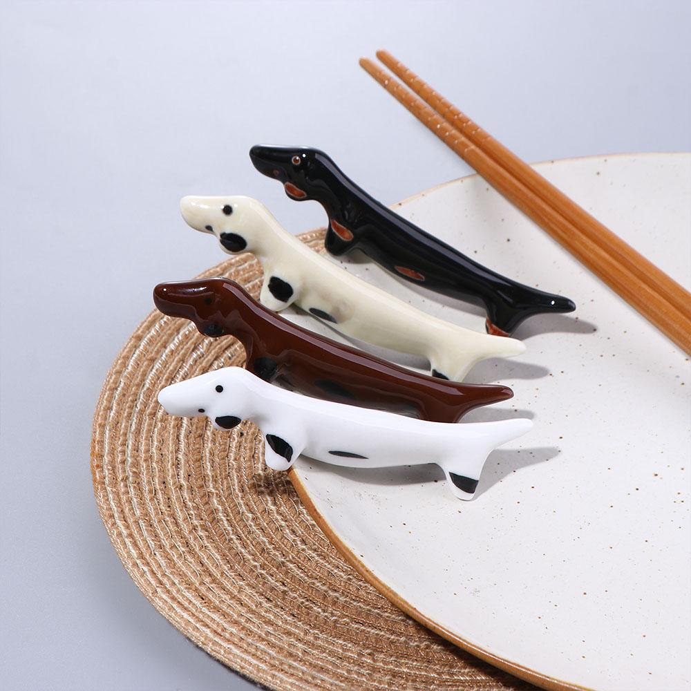 Eleganter, niedlicher Welpenfö – Chopstick Rest Ceramic Bewertung und Preis