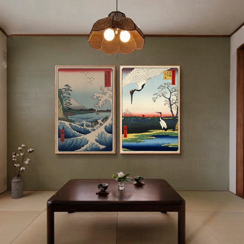 Japanische Drucke Wandkunst Le – Japanese Traditional Lifestyle Bewertung und Preis