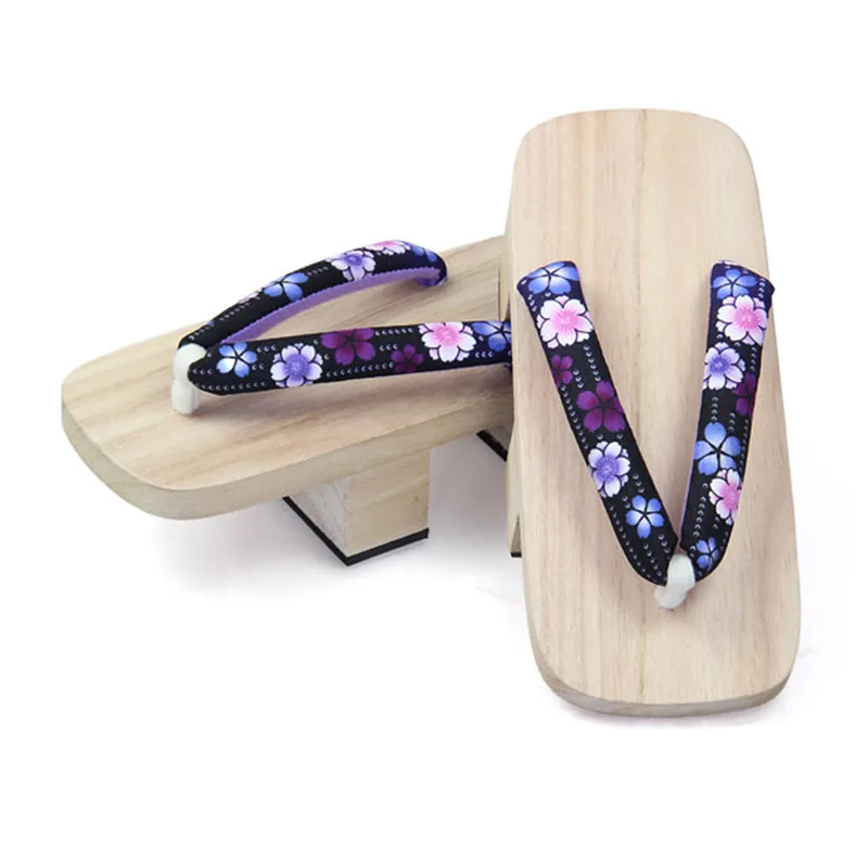 Cosplay Schuhe Damen Doppel Hi – Geta Wooden Sandal Bewertung und Preis